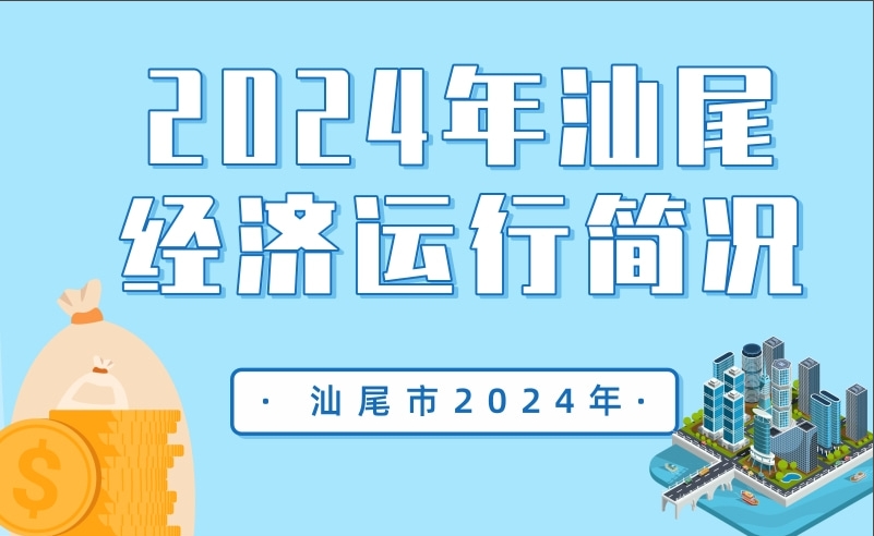 一圖讀懂：2024年汕尾經濟運行簡況